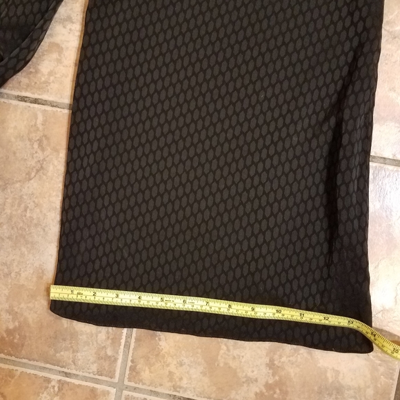 ALEXIS JUMPSUIT,BLACK WIDE LEGS SIZE L - Picture 8 of 12